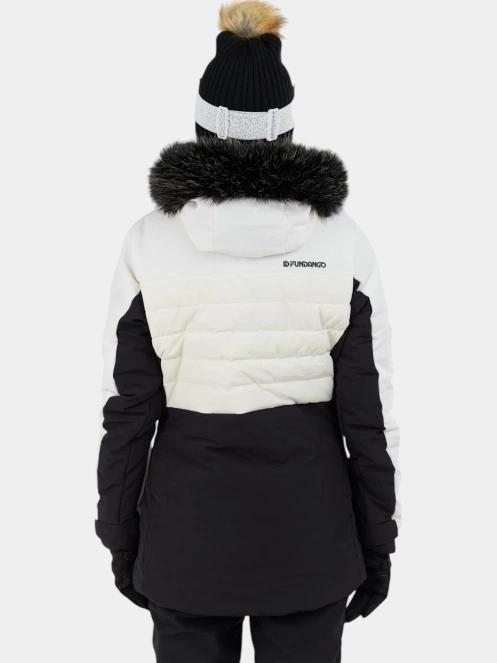 geaca de schi pt. femei Fundango Salina Padded Jacket alb 3