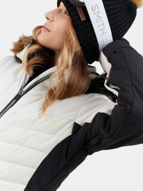 geaca de schi pt. femei Fundango Salina Padded Jacket alb 9