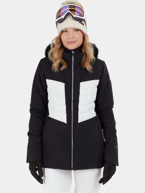 geaca de schi matlasata pt. femei Fundango Salina Padded Jacket negru 3