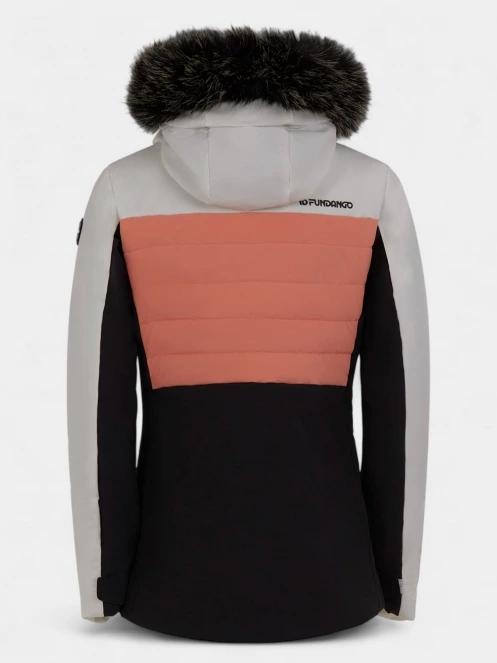 geaca de schi matlasata pt. femei Fundango Salina Padded Jacket alb 11