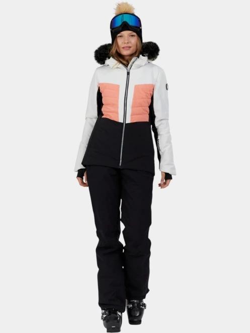 geaca de schi matlasata pt. femei Fundango Salina Padded Jacket alb 4