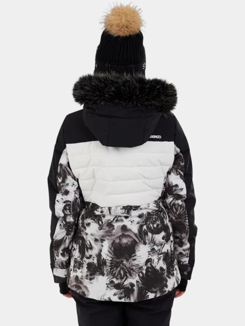 geaca de schi matlasata pt. femei Fundango Salina Padded Jacket alb 3