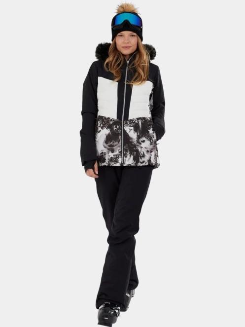 geaca de schi matlasata pt. femei Fundango Salina Padded Jacket alb 4