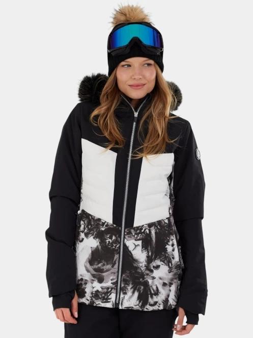 geaca de schi matlasata pt. femei Fundango Salina Padded Jacket alb 5