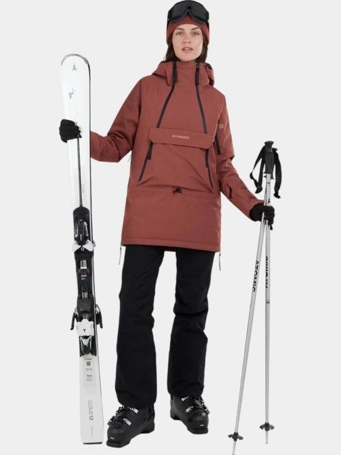 geaca de schi pt. femei Fundango Hooper ECO Anorak roz 4