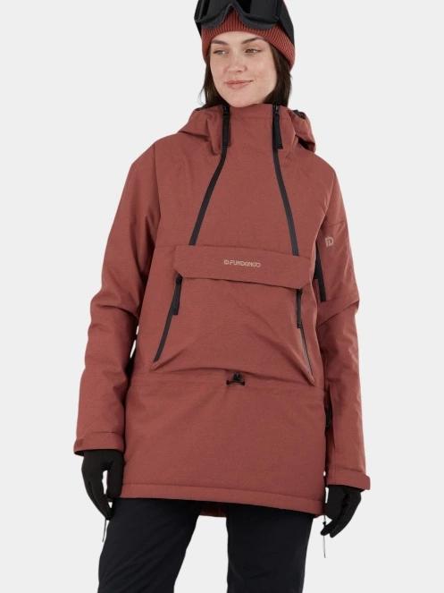 geaca de schi pt. femei Fundango Hooper ECO Anorak roz 5