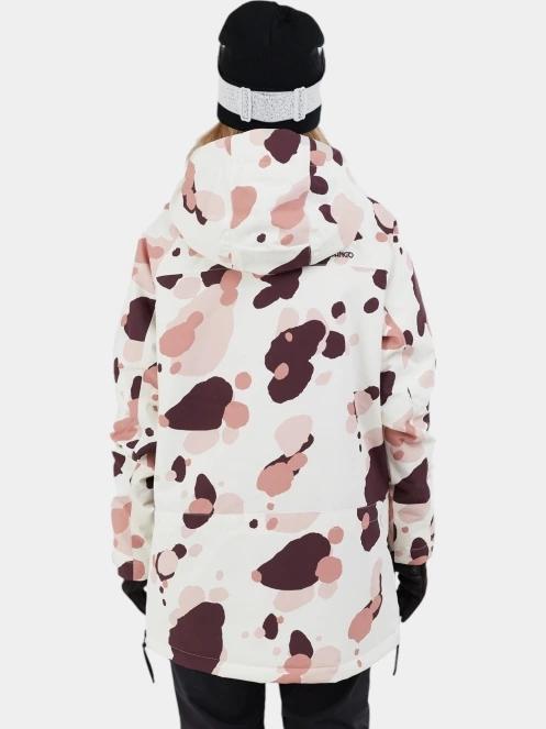 geaca de schi pt. femei Fundango Hooper ECO Anorak roz 3