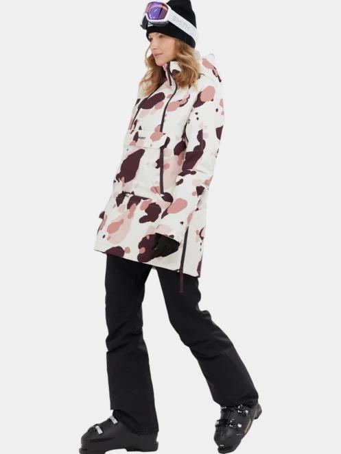 geaca de schi pt. femei Fundango Hooper ECO Anorak roz 5