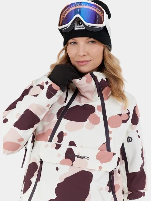 geaca de schi pt. femei Fundango Hooper ECO Anorak roz 6