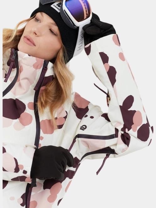geaca de schi pt. femei Fundango Hooper ECO Anorak roz 7