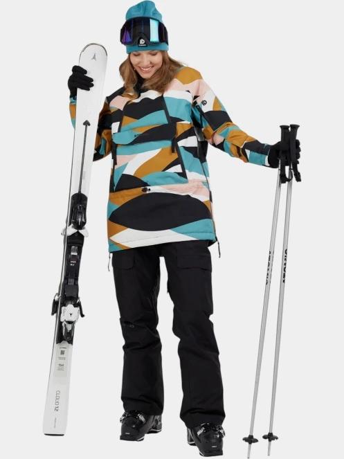 jacheta hanorac pt. femei Fundango Hooper ECO Anorak galben 4