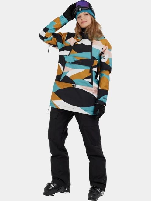jacheta hanorac pt. femei Fundango Hooper ECO Anorak galben 5