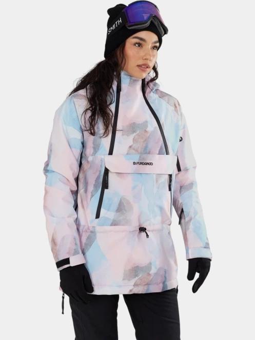jacheta hanorac pt. femei Fundango Hooper ECO Anorak roz 7