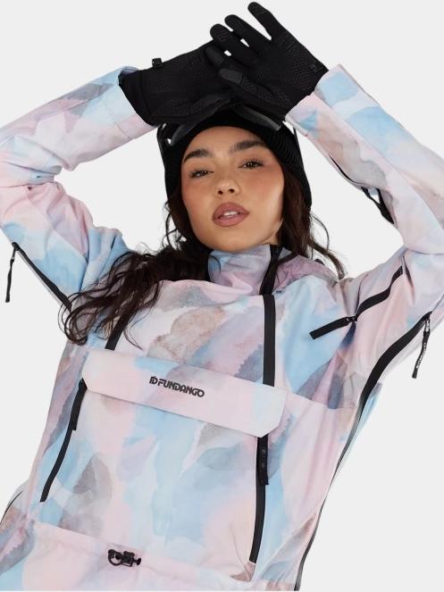 jacheta hanorac pt. femei Fundango Hooper ECO Anorak roz 8