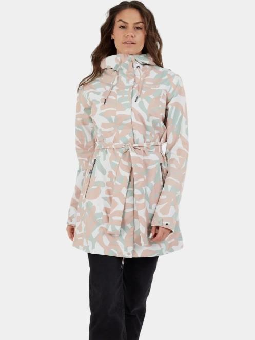 haine de ploaie pt. femei Fundango Regina II Waterproof Trench Jacket roz 2