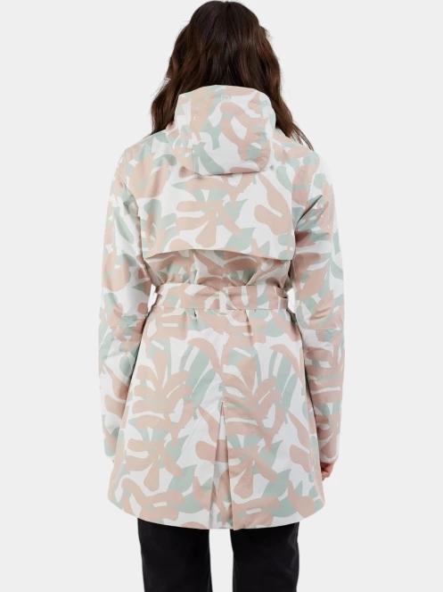 haine de ploaie pt. femei Fundango Regina II Waterproof Trench Jacket roz 3