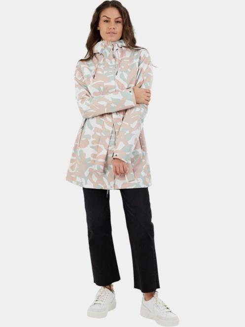 haine de ploaie pt. femei Fundango Regina II Waterproof Trench Jacket roz 4