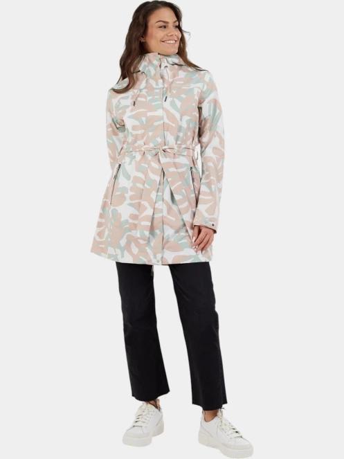 haine de ploaie pt. femei Fundango Regina II Waterproof Trench Jacket roz 5