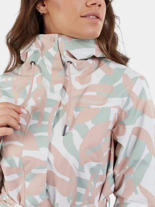 haine de ploaie pt. femei Fundango Regina II Waterproof Trench Jacket roz 6