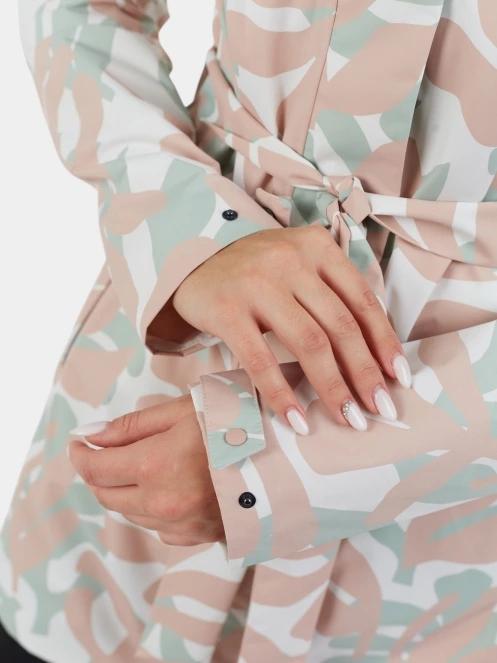 haine de ploaie pt. femei Fundango Regina II Waterproof Trench Jacket roz 7