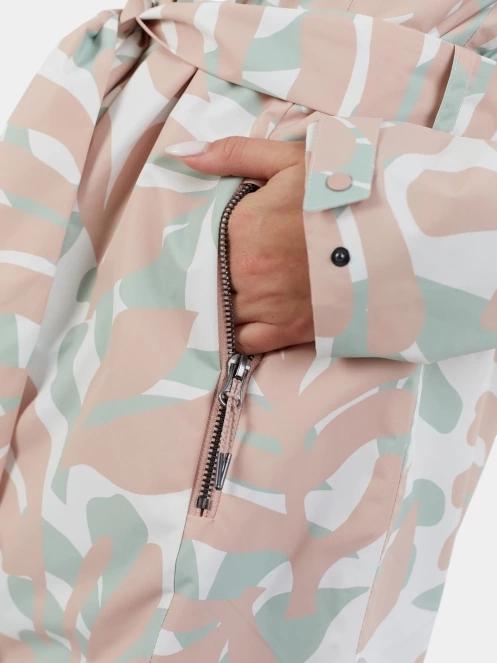 haine de ploaie pt. femei Fundango Regina II Waterproof Trench Jacket roz 8