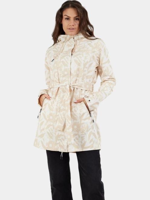 haine de ploaie pt. femei Fundango Regina II Waterproof Trench Jacket roz 2