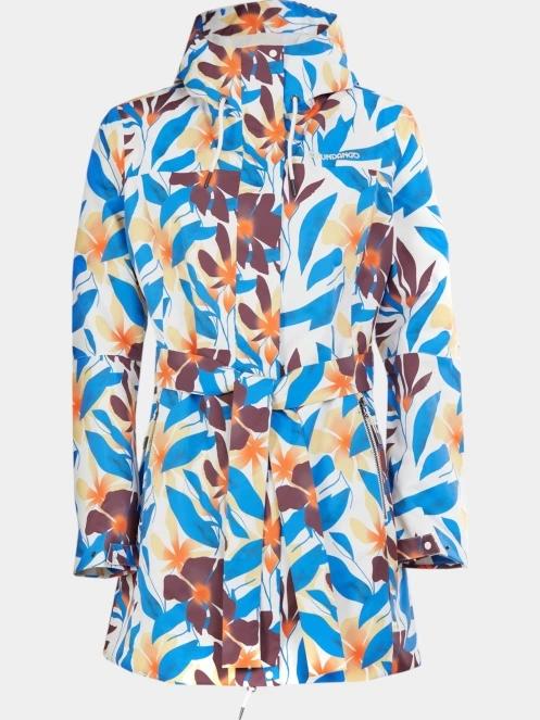 haine de ploaie pt. femei Fundango Regina II Waterproof Trench Jacket albastru 7