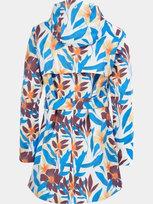 haine de ploaie pt. femei Fundango Regina II Waterproof Trench Jacket albastru 9