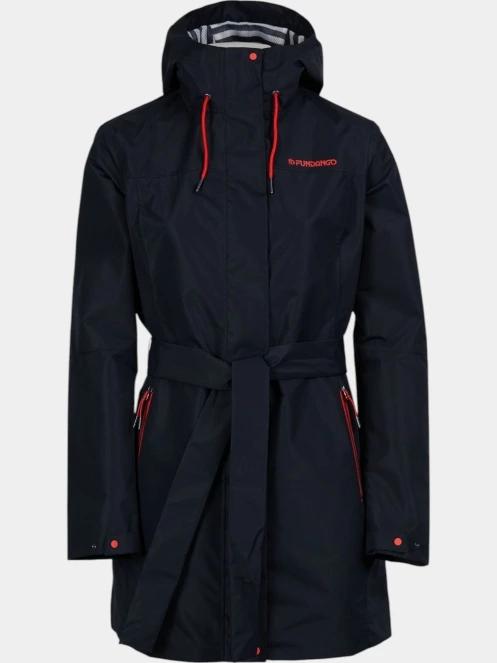 haine de ploaie pt. femei Fundango Regina II Waterproof Trench Jacket albastru inchis 9