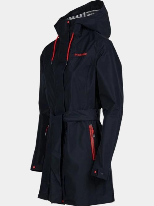 haine de ploaie pt. femei Fundango Regina II Waterproof Trench Jacket albastru inchis 10