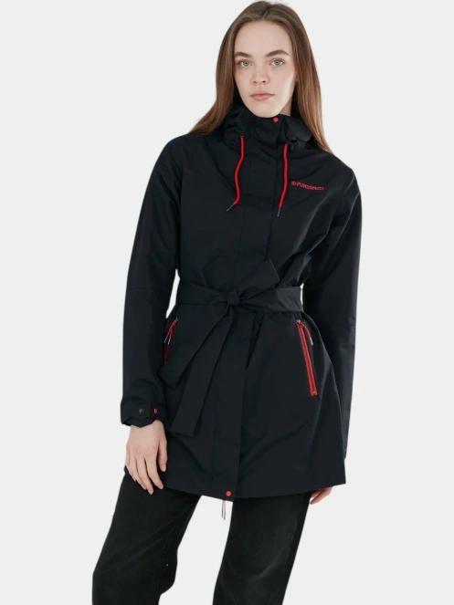 haine de ploaie pt. femei Fundango Regina II Waterproof Trench Jacket albastru inchis 5