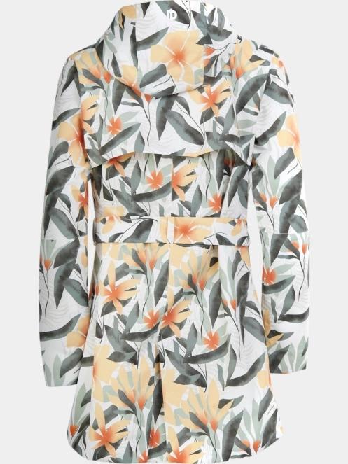 haine de ploaie pt. femei Fundango Regina II Waterproof Trench Jacket alb 11