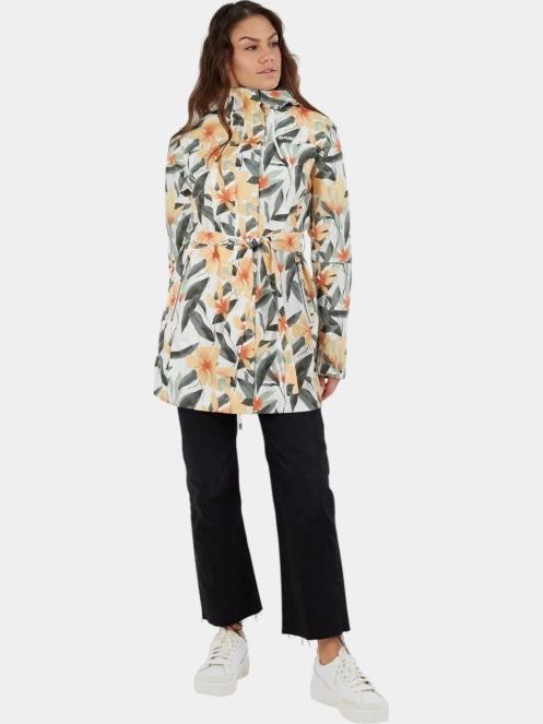 haine de ploaie pt. femei Fundango Regina II Waterproof Trench Jacket alb 4