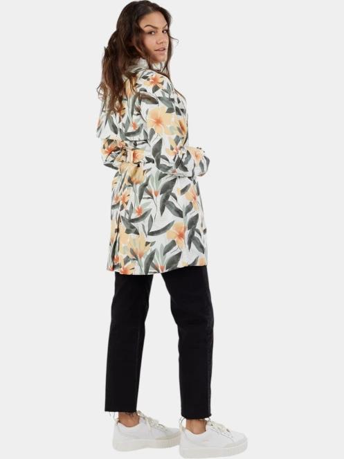 haine de ploaie pt. femei Fundango Regina II Waterproof Trench Jacket alb 5