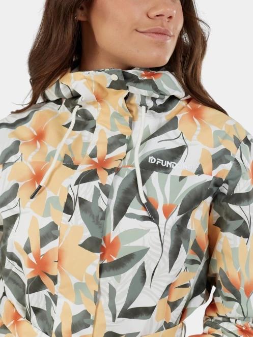 haine de ploaie pt. femei Fundango Regina II Waterproof Trench Jacket alb 6