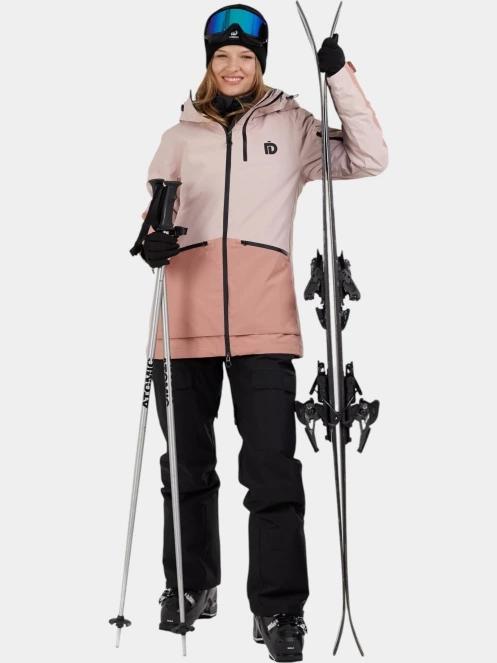 geaca de schi pt. femei Fundango Nashua ECO 3L Allmountain Jacket roz 4