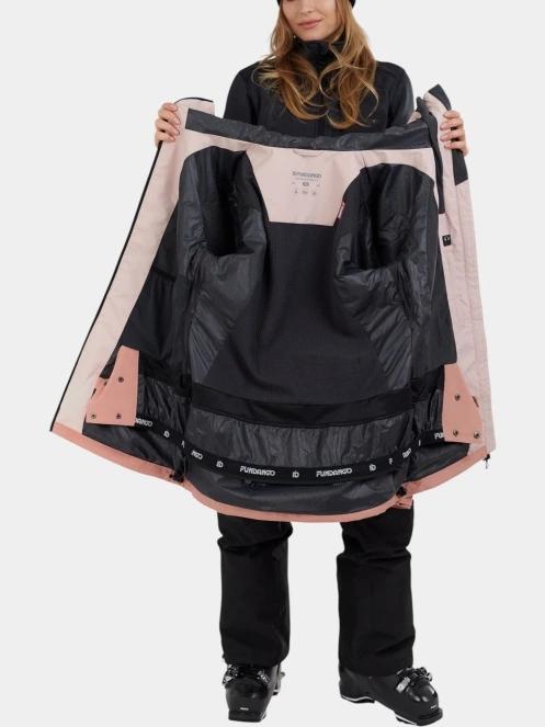 geaca de schi pt. femei Fundango Nashua ECO 3L Allmountain Jacket roz 5