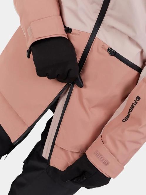 geaca de schi pt. femei Fundango Nashua ECO 3L Allmountain Jacket roz 10