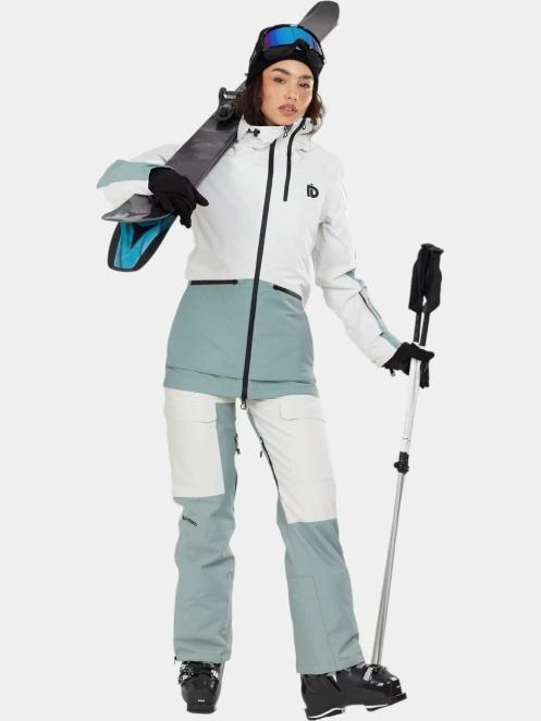 geaca de schi pt. femei Fundango Nashua ECO 3L Allmountain Jacket verde 4