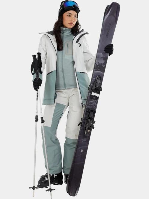 geaca de schi pt. femei Fundango Nashua ECO 3L Allmountain Jacket verde 6