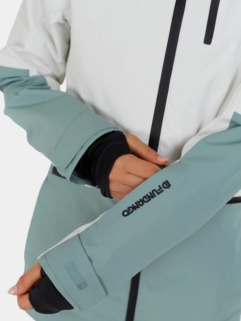 geaca de schi pt. femei Fundango Nashua ECO 3L Allmountain Jacket verde 7