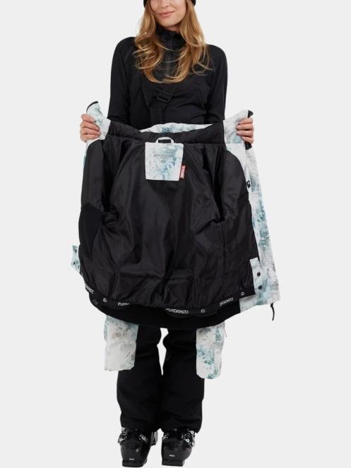 geaca de schi matlasata pt. femei Fundango Zina Padded Jacket alb 5