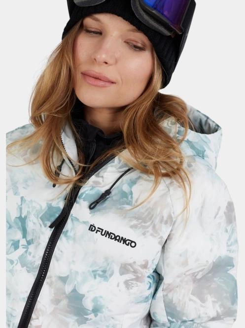 geaca de schi matlasata pt. femei Fundango Zina Padded Jacket alb 9