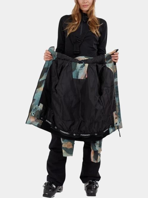 geaca de schi matlasata pt. femei Fundango Zina Padded Jacket verde 5