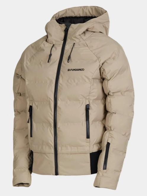 geaca de schi matlasata pt. femei Fundango Zina Padded Jacket nisip 12