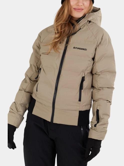 geaca de schi matlasata pt. femei Fundango Zina Padded Jacket nisip 7