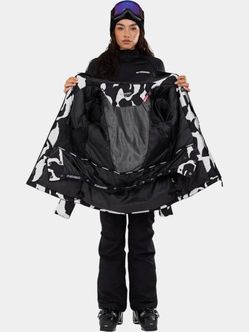 geaca de schi pt. femei Fundango Celine Allmountain Jacket negru 5