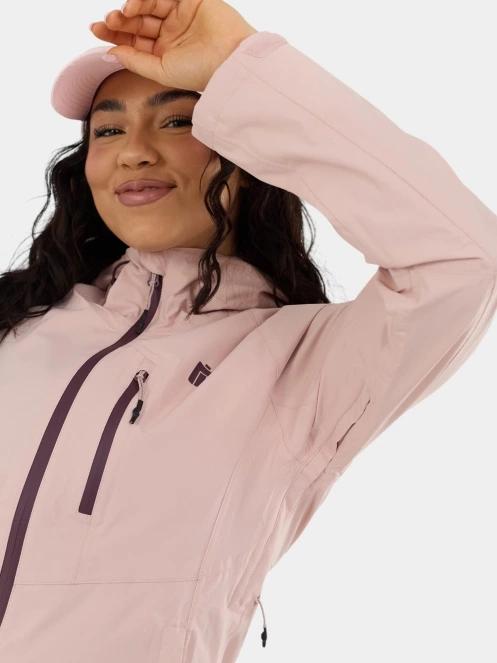 haine de ploaie pt. femei Fundango Piora II Waterproof Jacket roz 8