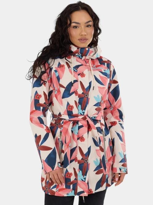 haine de ploaie pt. femei Fundango Regina III Waterproof Trench Jacket nisip 2