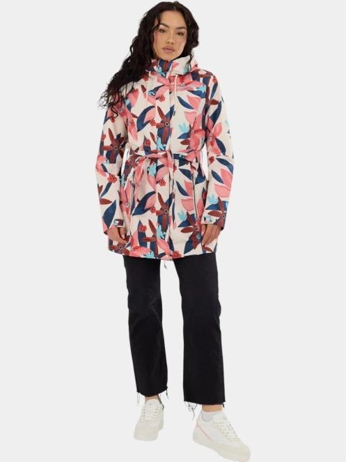 haine de ploaie pt. femei Fundango Regina III Waterproof Trench Jacket nisip 4